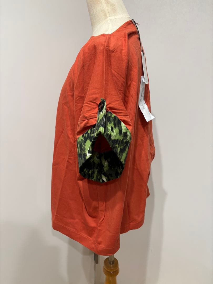 marni トップス オレンジ　カモフラージュ