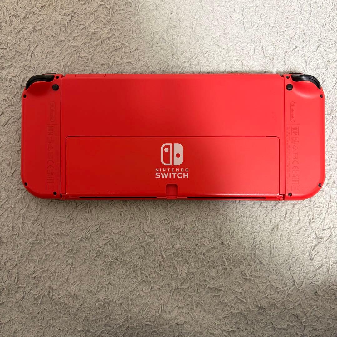 Nintendo Switch 赤 本体 充電器付き マリオレッド