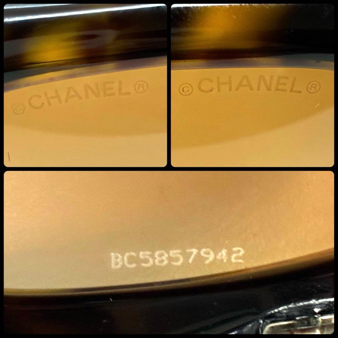 CHANEL シャネル リボン サングラス 5171-A CCロゴ ベッコウ