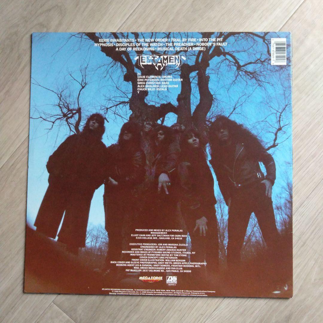 【LP】TESTAMENT　THE NEW ORDER