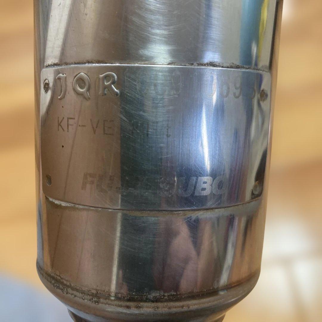 l375sタントカスタムターボ　 フジツボ製 2本出し　マフラー本体！
