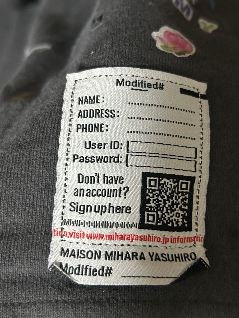 MIHARAYASUHIRO Kids Sticker Printed Tシャツ