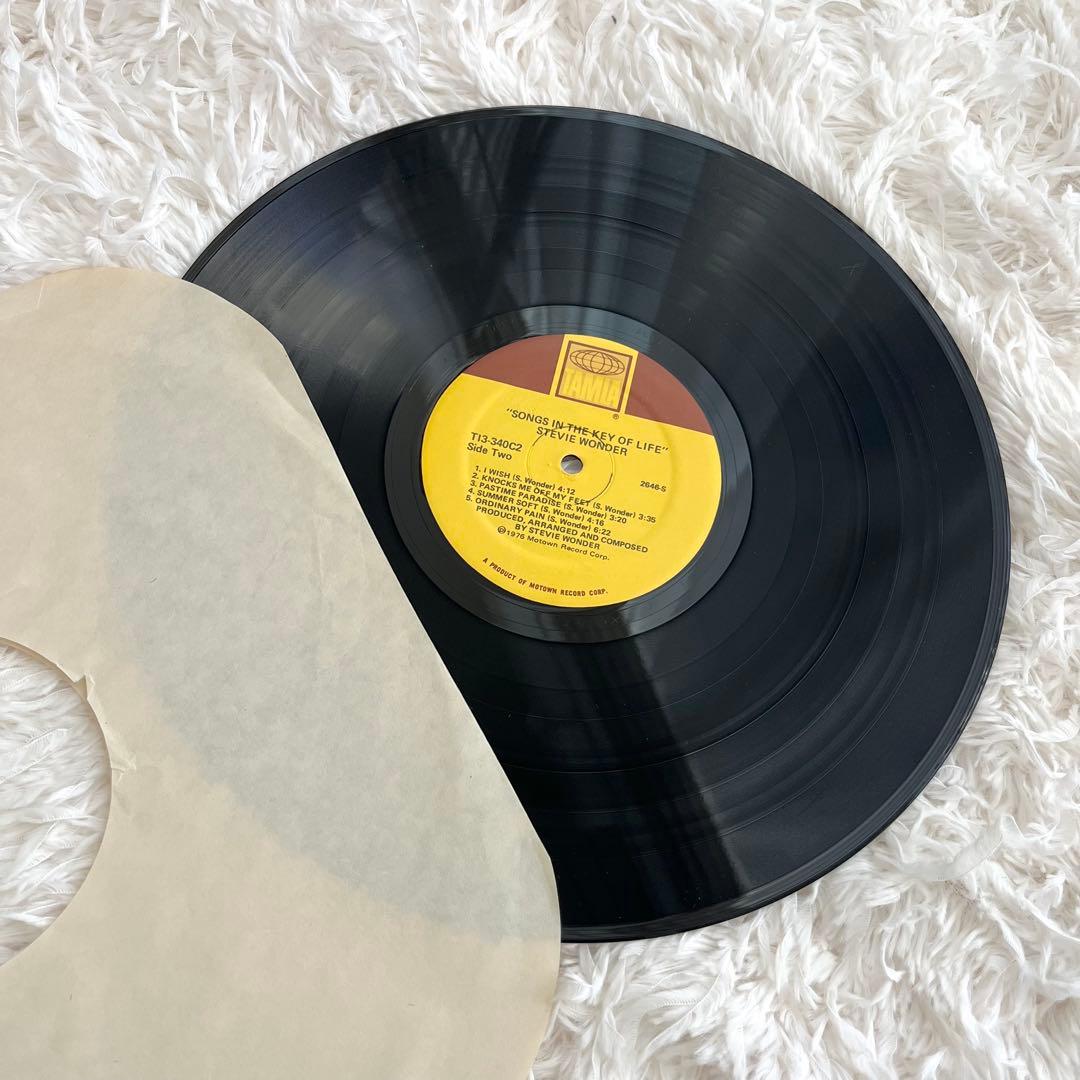Stevie Wonder 名盤 2LP＋EP付Songs In The Key
