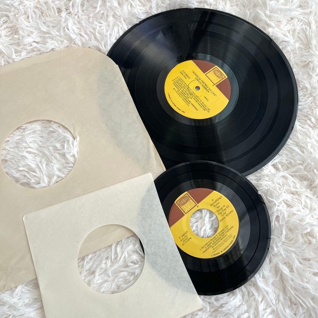Stevie Wonder 名盤 2LP＋EP付Songs In The Key
