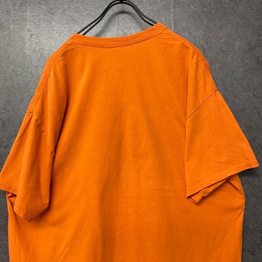USA古着◆ガーフィールド Tシャツ 半袖 オレンジ メンズ2XL