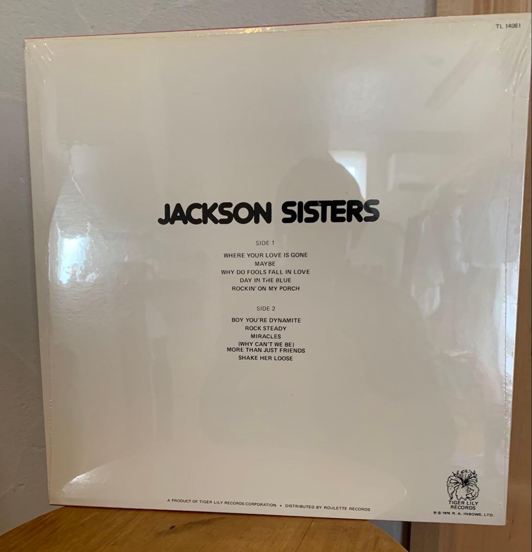 レア　シールド未開封　JACKSON SISTERS LP USプロモーション盤