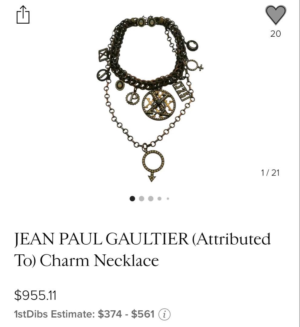 お値下げ 極レア Jean Paul Gaultier ヴィンテージネックレス