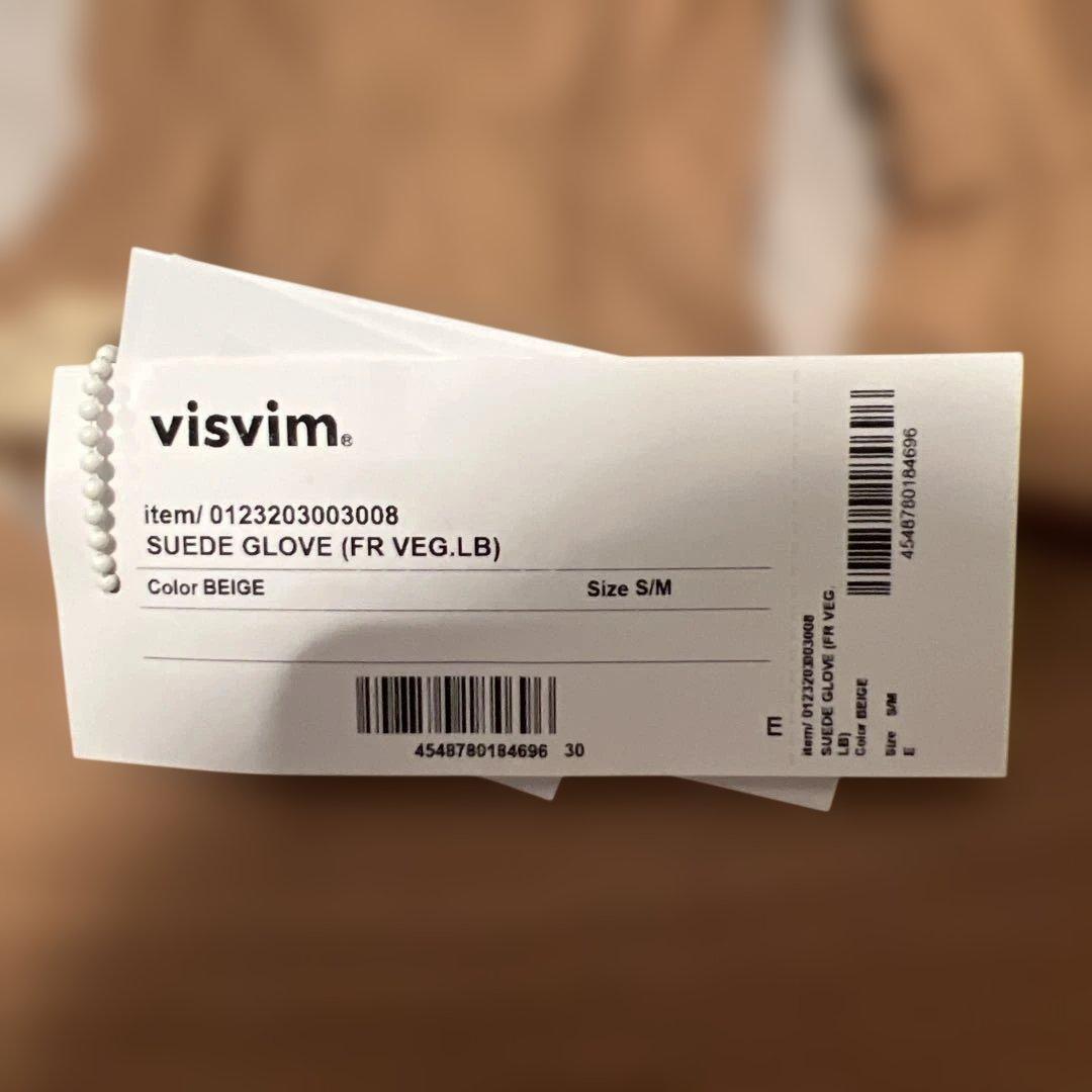 2024 VISVIM SUEDE GLOVES BEIGE 手袋