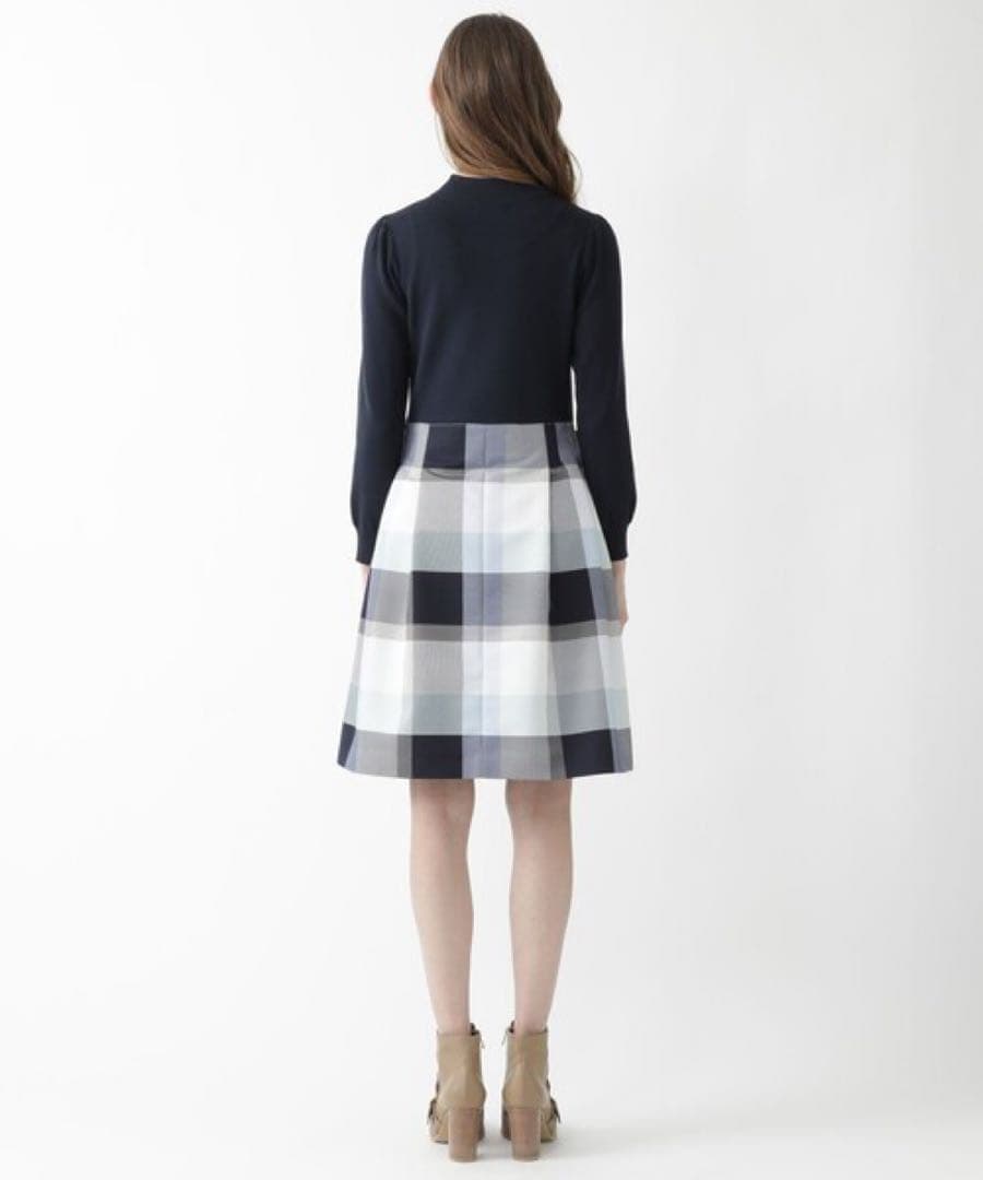 BLUE LABEL CRESTBRIDGE ひざ丈ワンピース