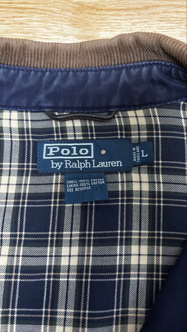 90s'Polo by Ralph Lauren ネイビースウィングトップ