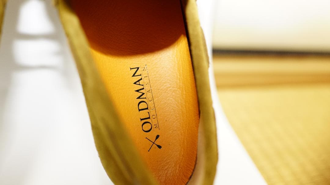 OLDMAN　MOCCASIN　スウェードシューズ