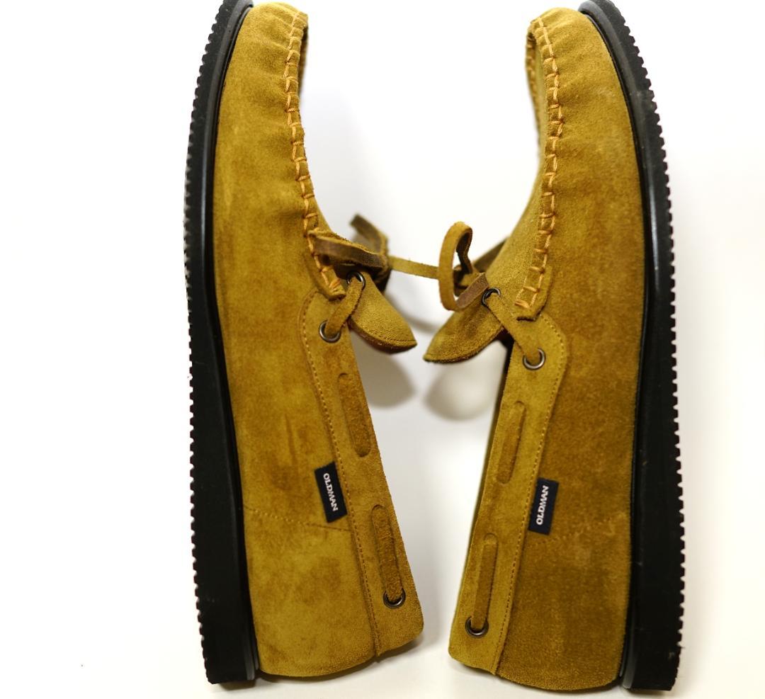 OLDMAN　MOCCASIN　スウェードシューズ