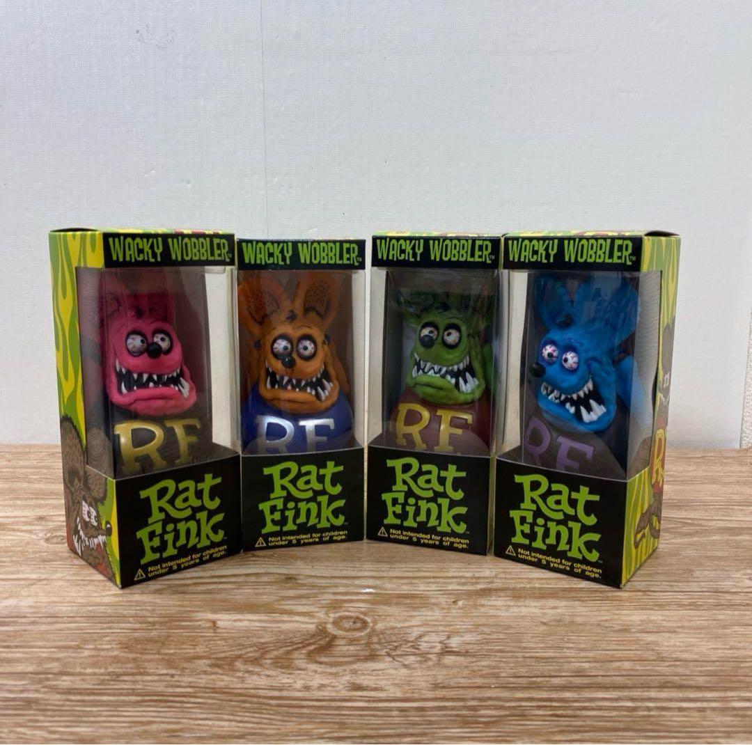 ラストワンセット‼️Funko ボブルヘッド ラットフィンク4点まとめ売りSET