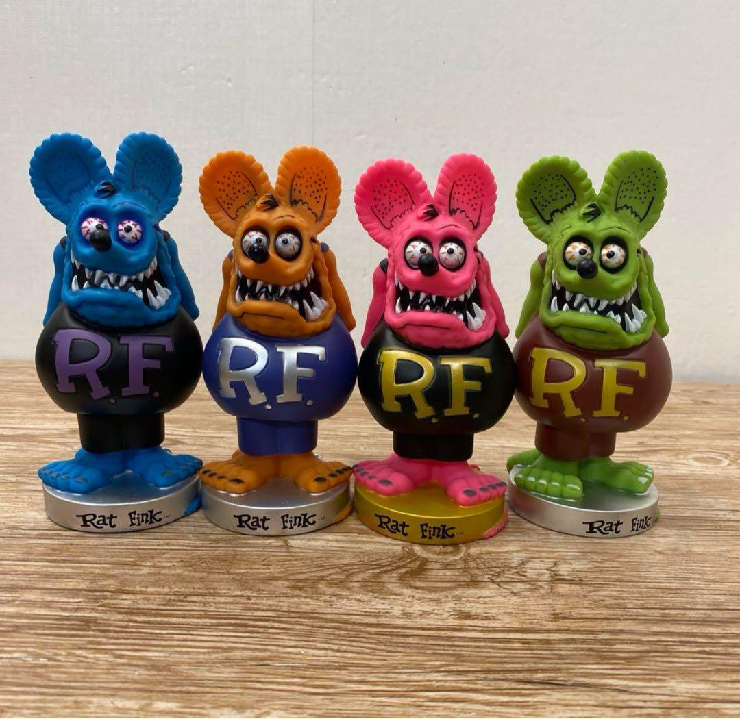 ラストワンセット‼️Funko ボブルヘッド ラットフィンク4点まとめ売りSET