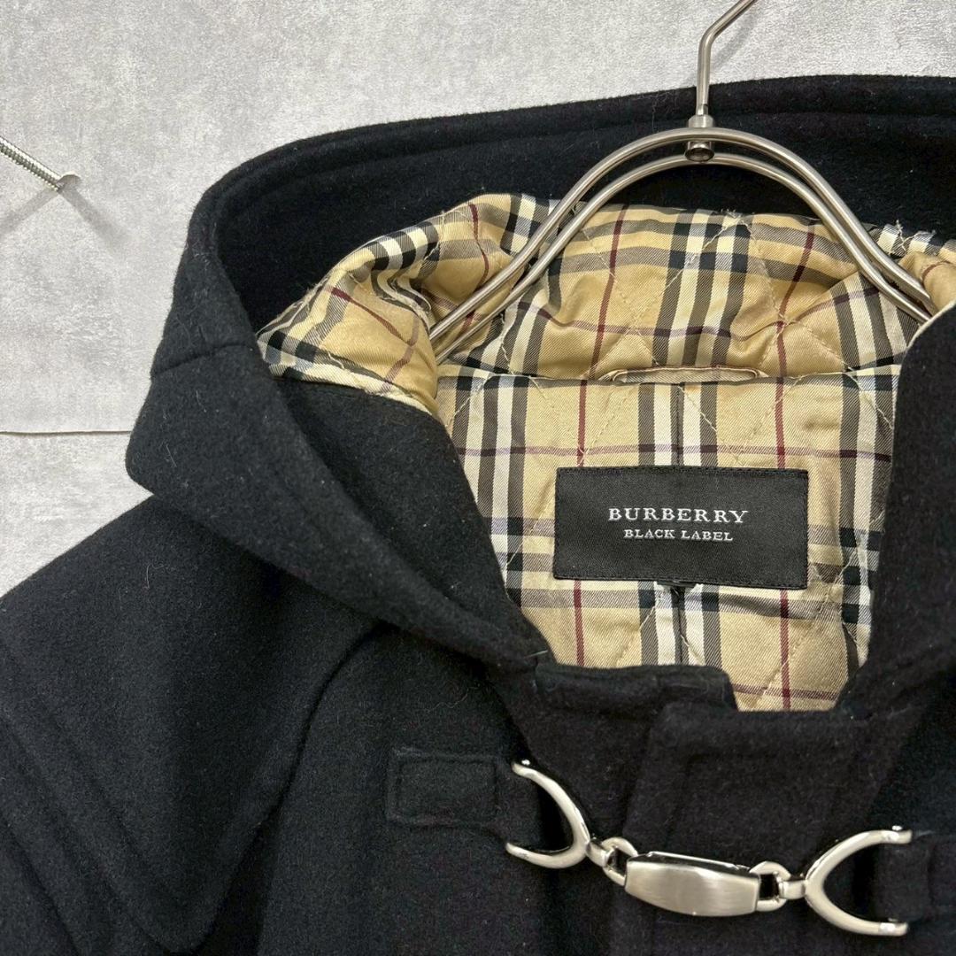 BURBERRY BLACK LABEL 金具ボタン ダッフルコート　N1947