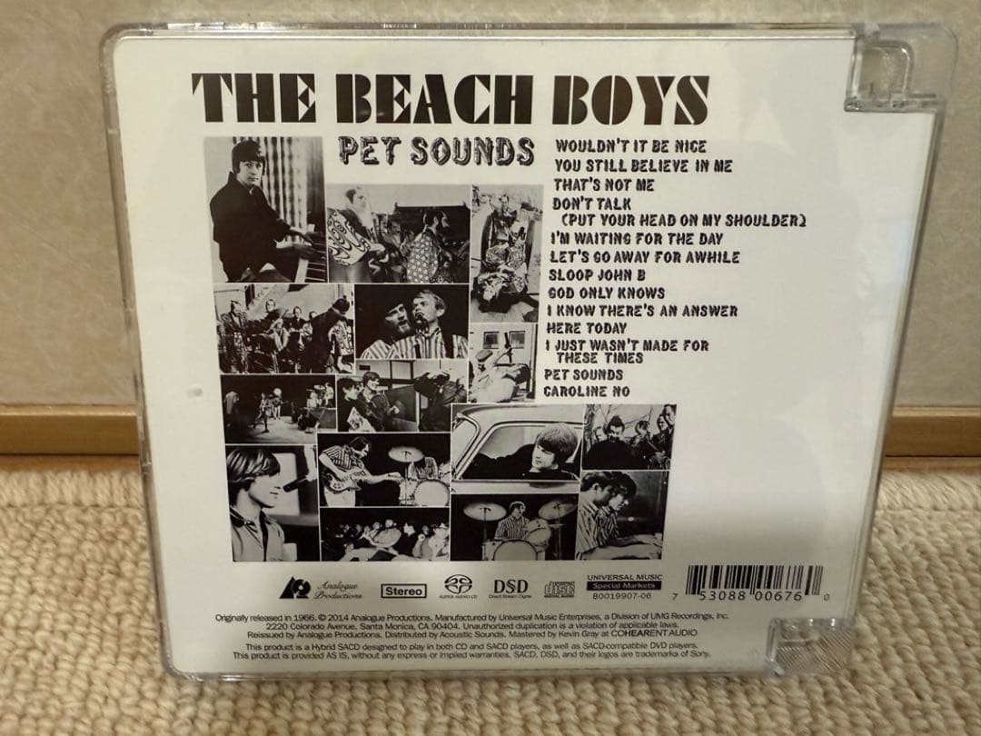 洋楽 The Beach Boys Pet Sounds SACD