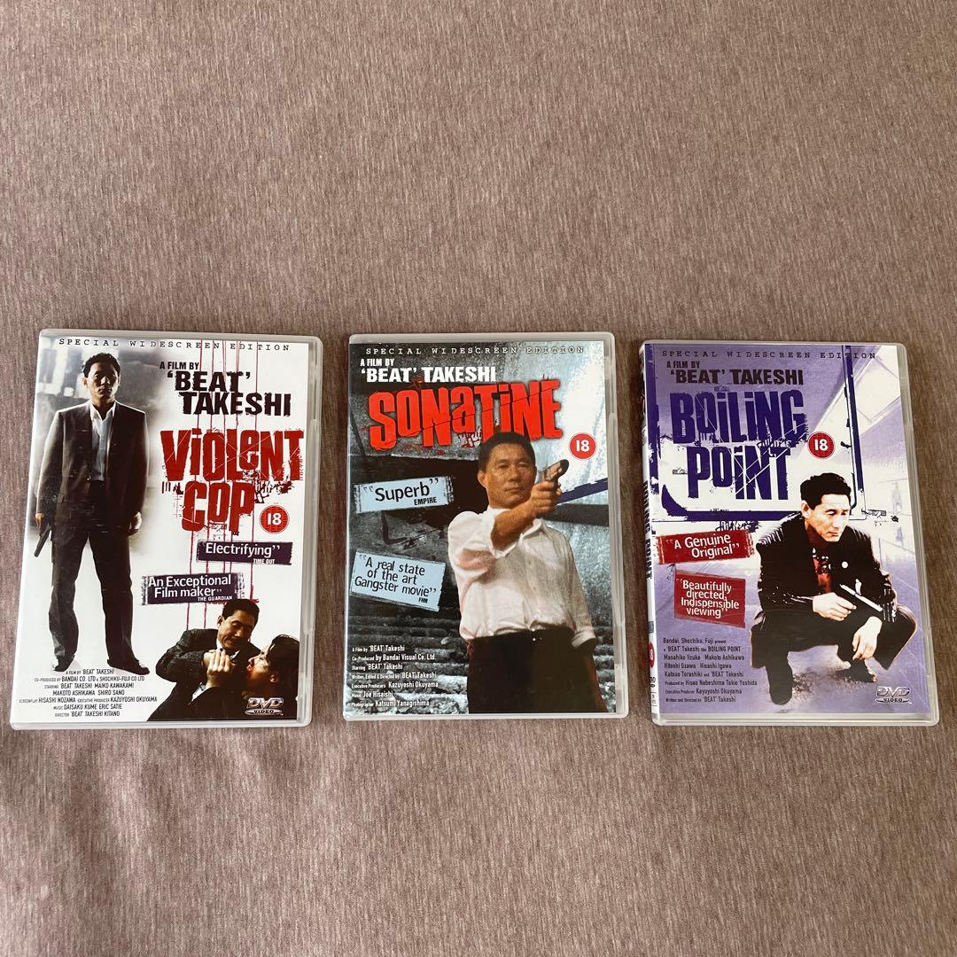 【レア】海外版 北野武 DVD BOX