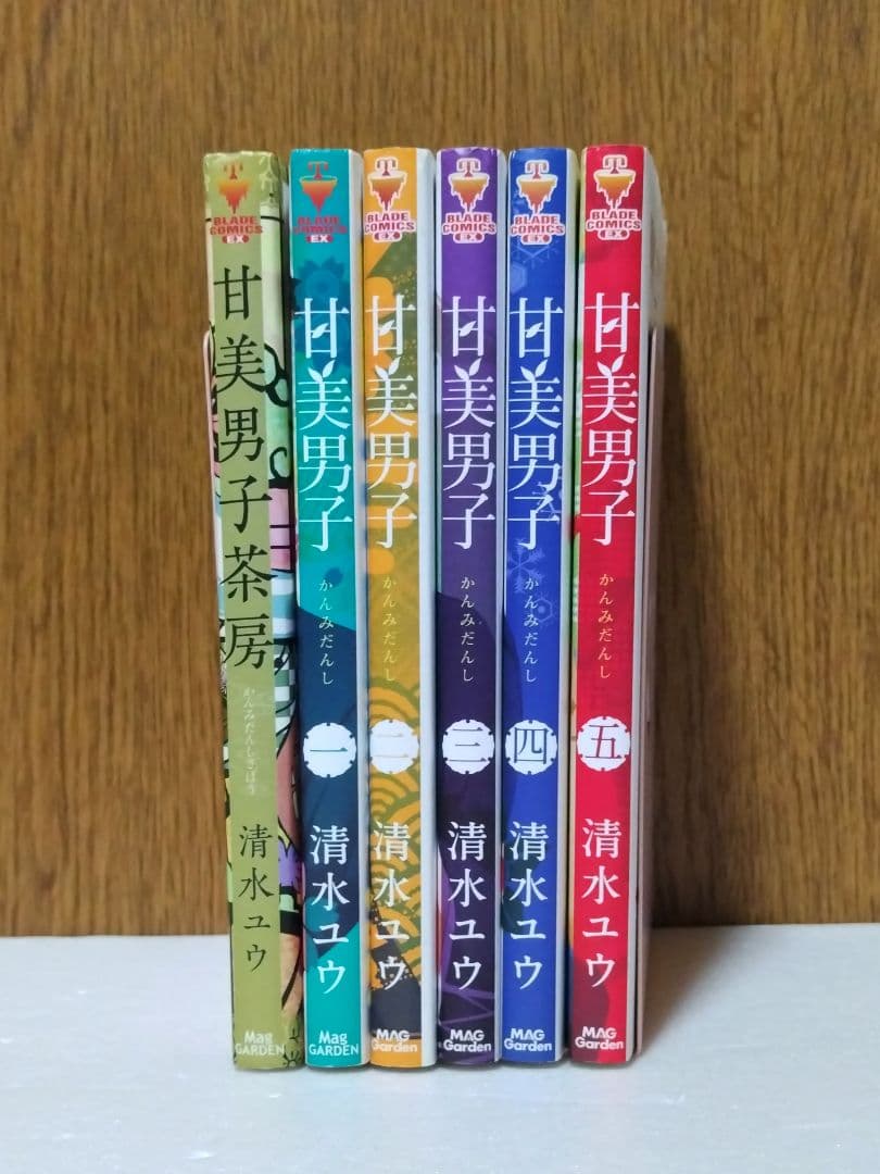 鹿楓堂よついろ日和 22冊 / 甘味男子６冊　既刊全巻セット 清水ユウ