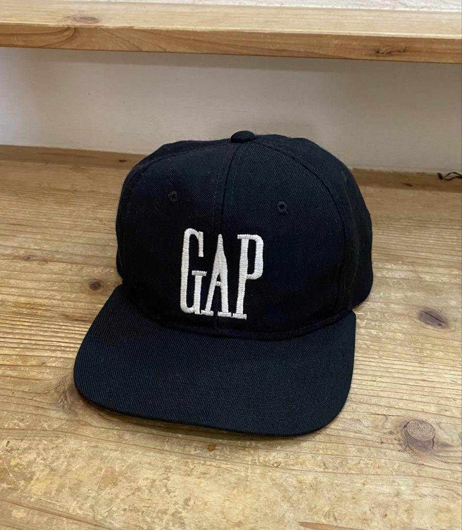 90s OLD GAP 6PANEL CAP ツバ裏グリーン