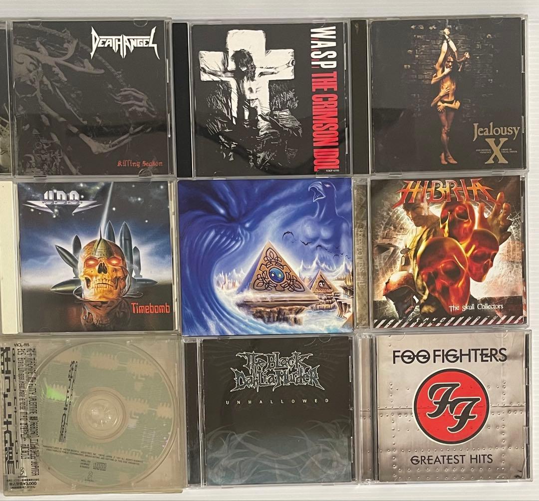 【CD39枚セット＋aiwa XP-20】メタル系CD &ポータブルプレーヤー