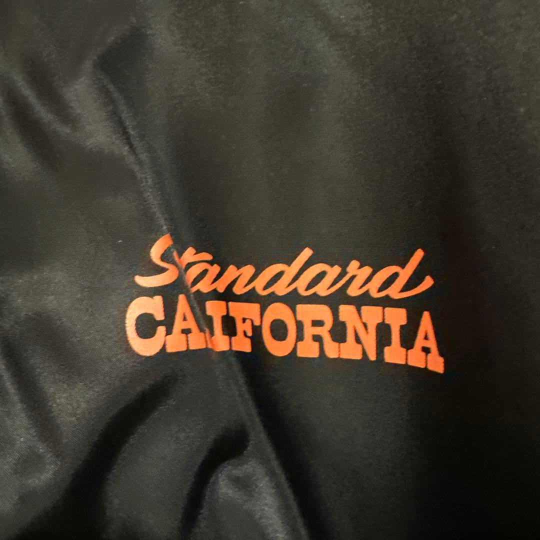 Standard California フード付きボアコーチジャケット