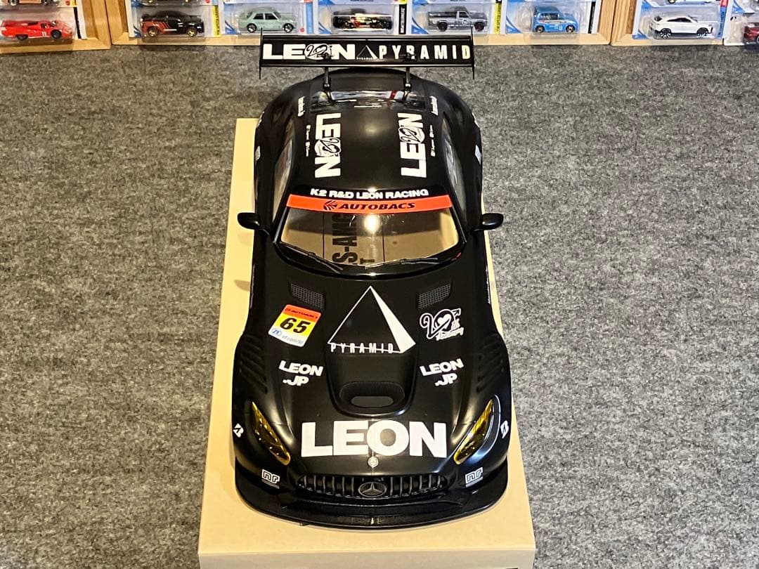 タミヤ ラジコン RC MERCEDES-AMG GT3 塗装済 スペアボディ黒