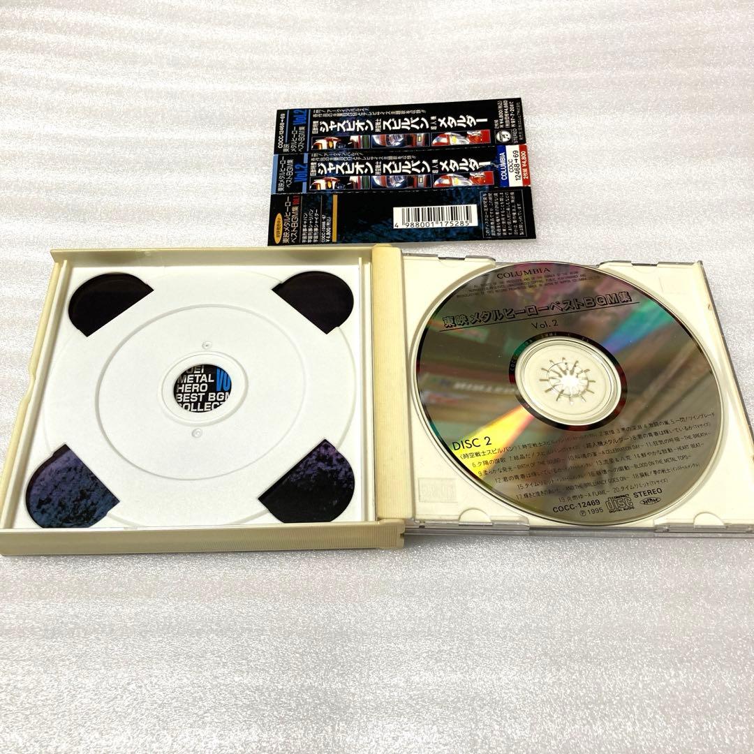 東映メタルヒーローベストBGM集Vol.2