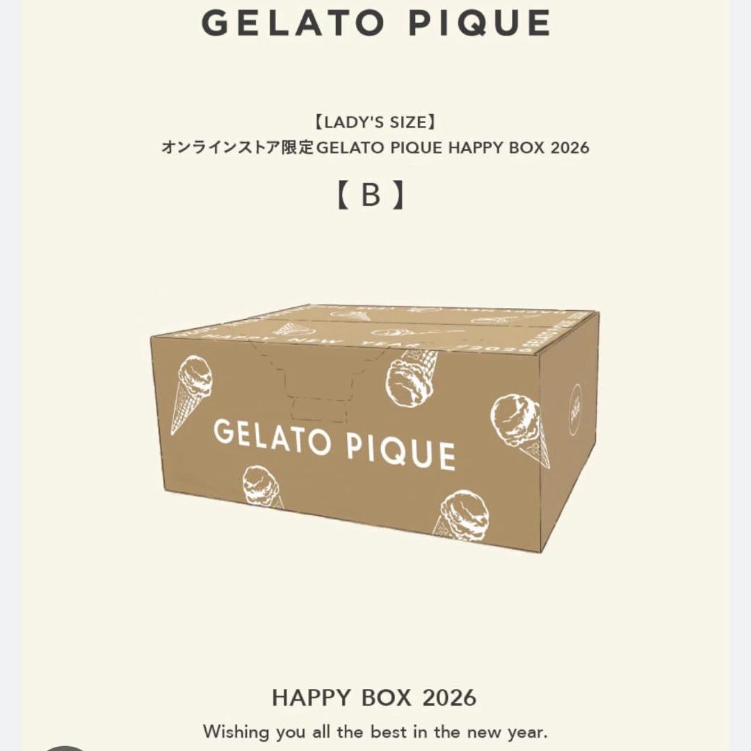 【新品】ジェラートピケ 2026年福袋 もこもこルームウェア＆靴下 3点セット