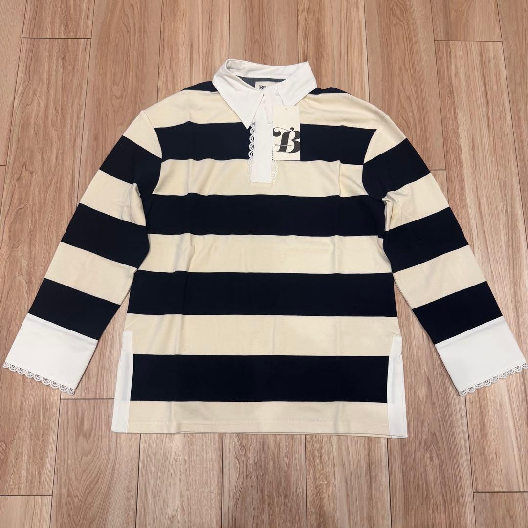 【新品未使用・タグ付き】Bibiy. FRANCINE RUGBY TOP