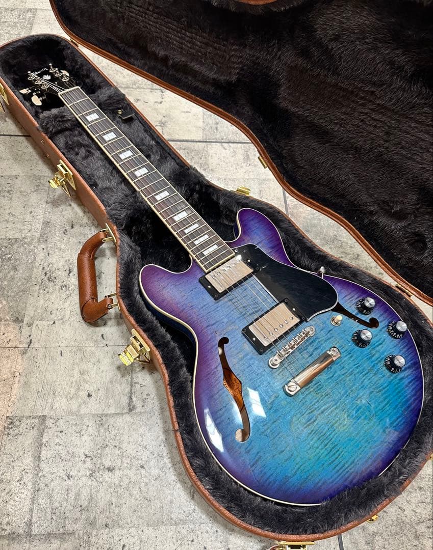 ギター Gibson ES-339 Figured Blueberry Burst