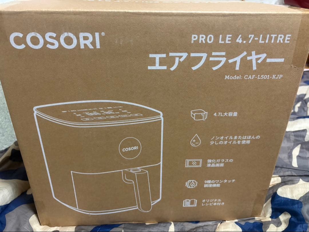コソリ COSORI エアフライヤー 4.7L PRO LE 4.7-LITRE