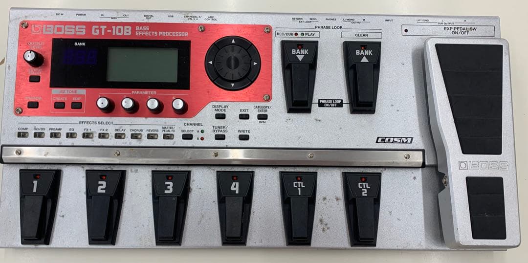 BOSS GT-10B ベースエフェクター