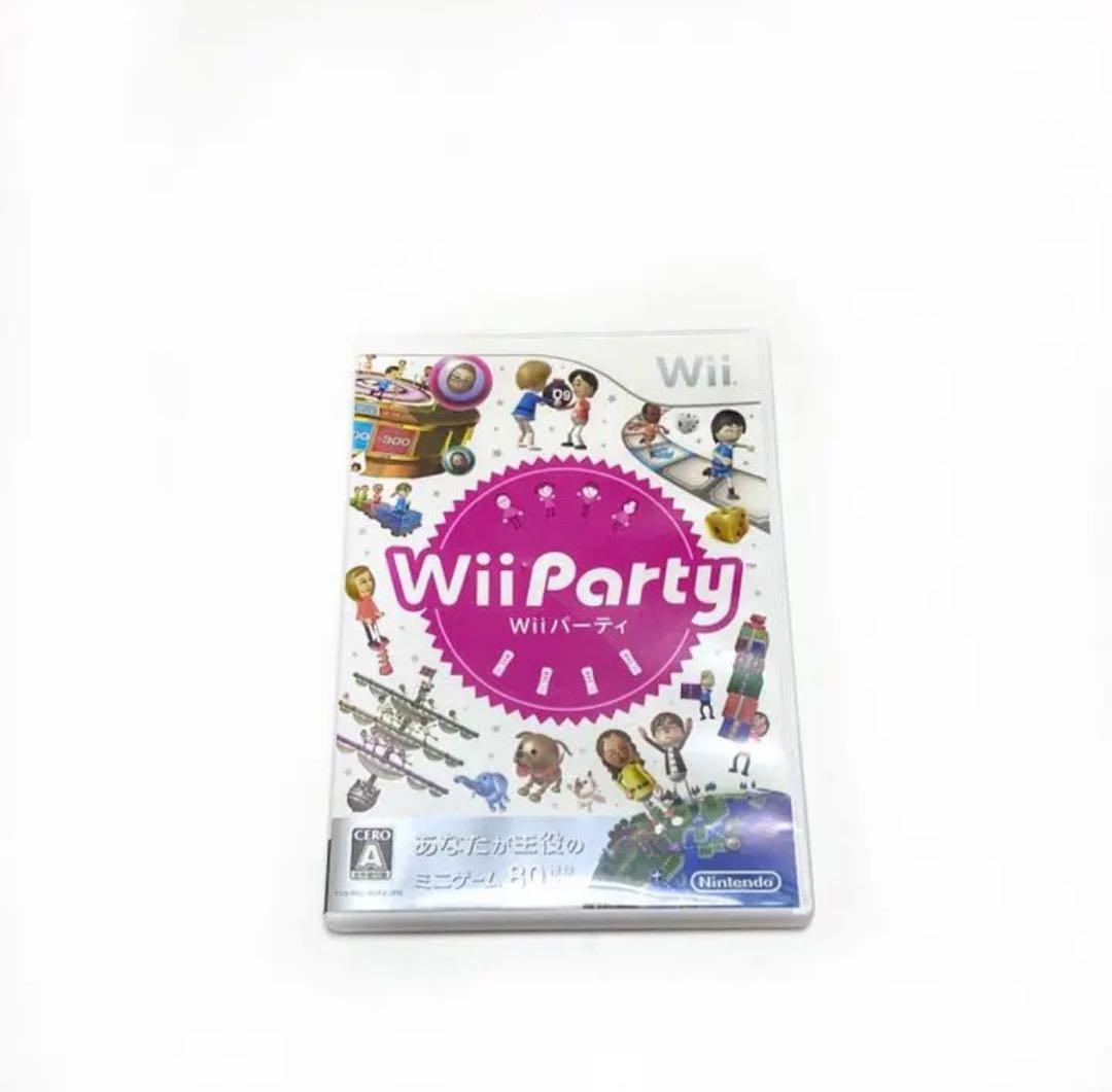セット　任天堂　Wii　本体　コントローラー　Wiiparty  マリオ２５th