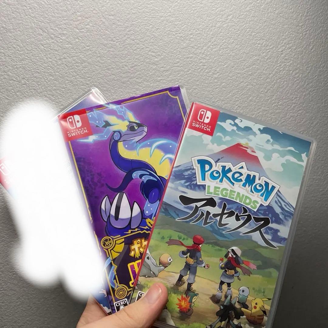 Switch Light本体ディアルガパルキア（収納ケース付き）