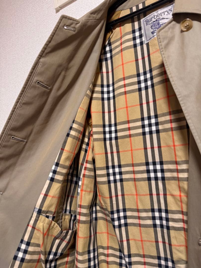 【美品】ヴィンテージ　バーバリー　ステンカラーコート