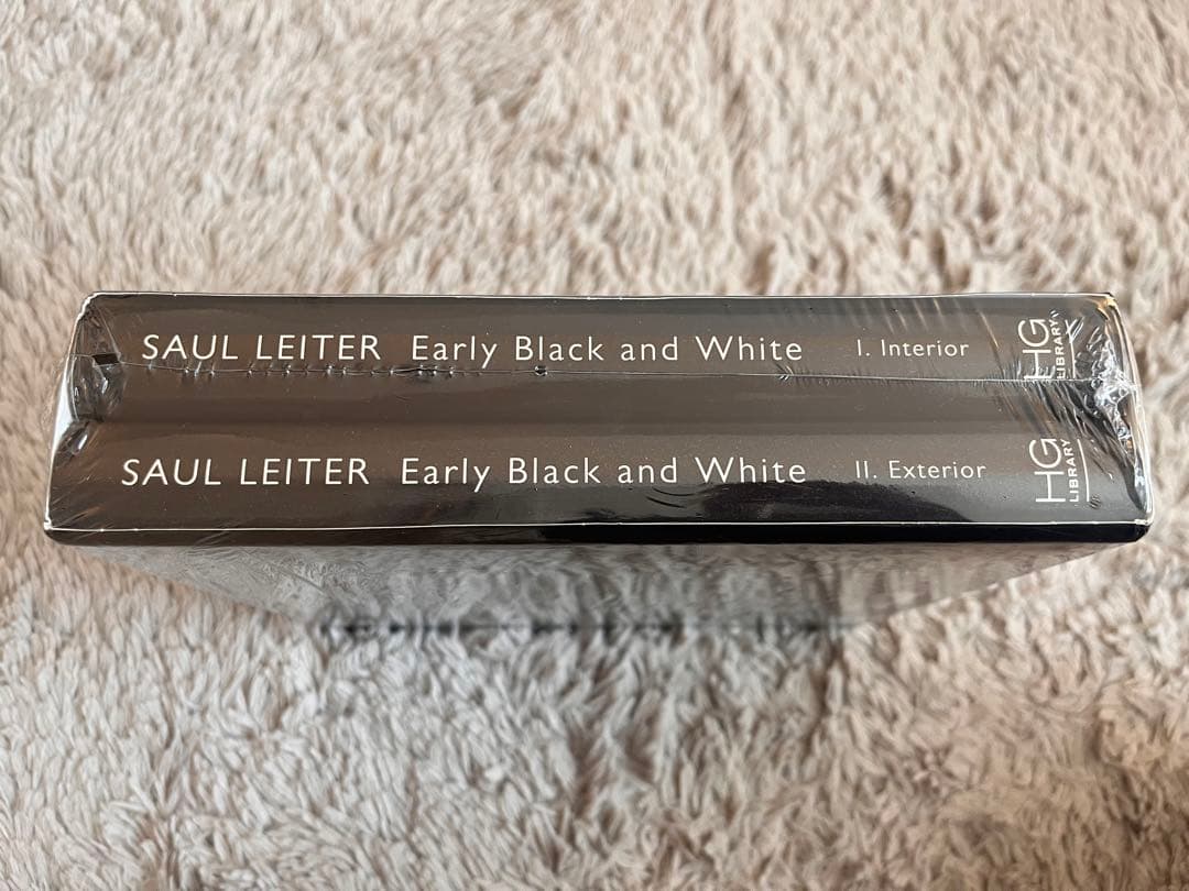 （新品未開封、値下げ）SAUL LEITER:Early Black White