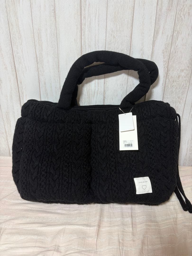 andmary Mary quilting knit bag 正規品