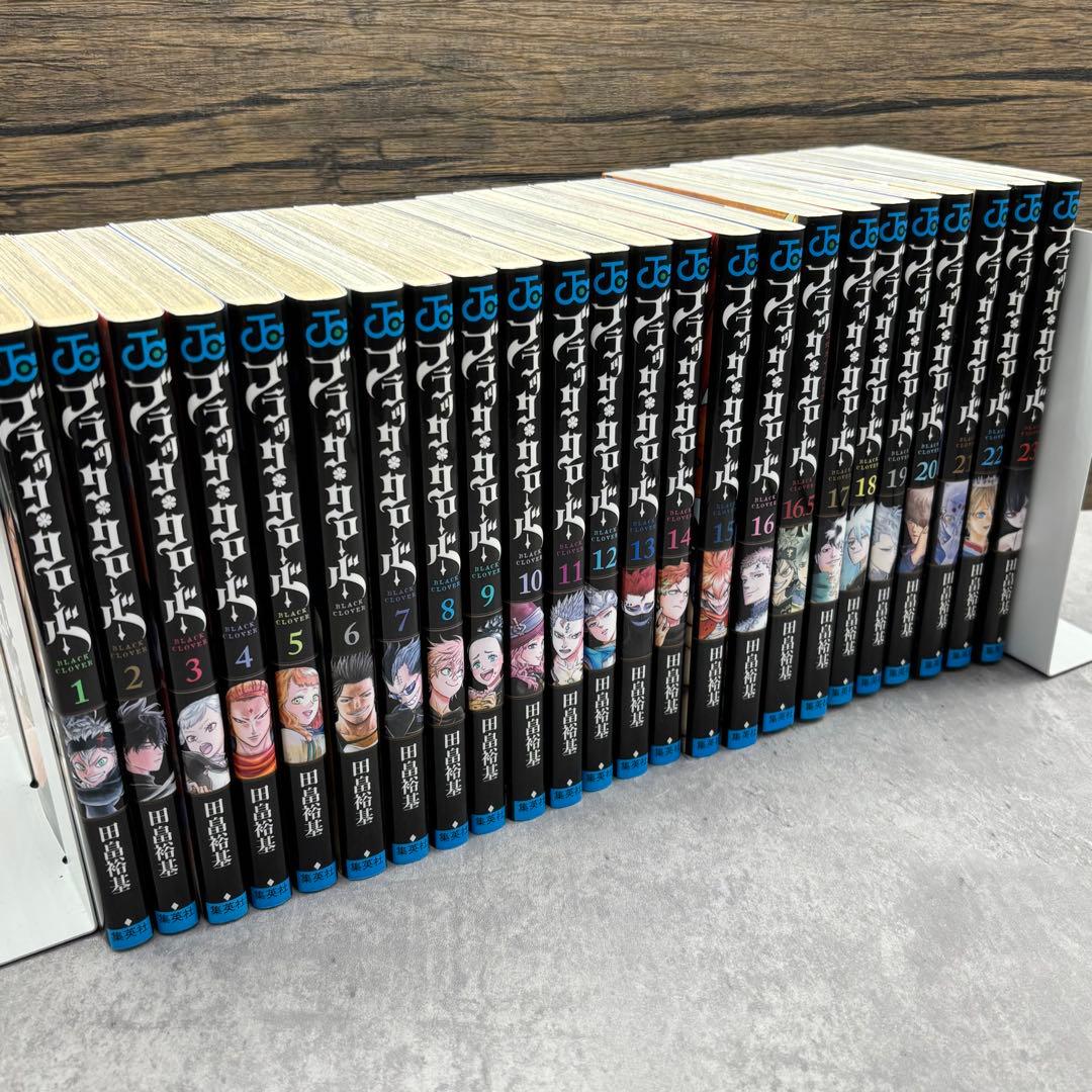 【関連本・カード付き】ブラッククローバー　全巻37セット