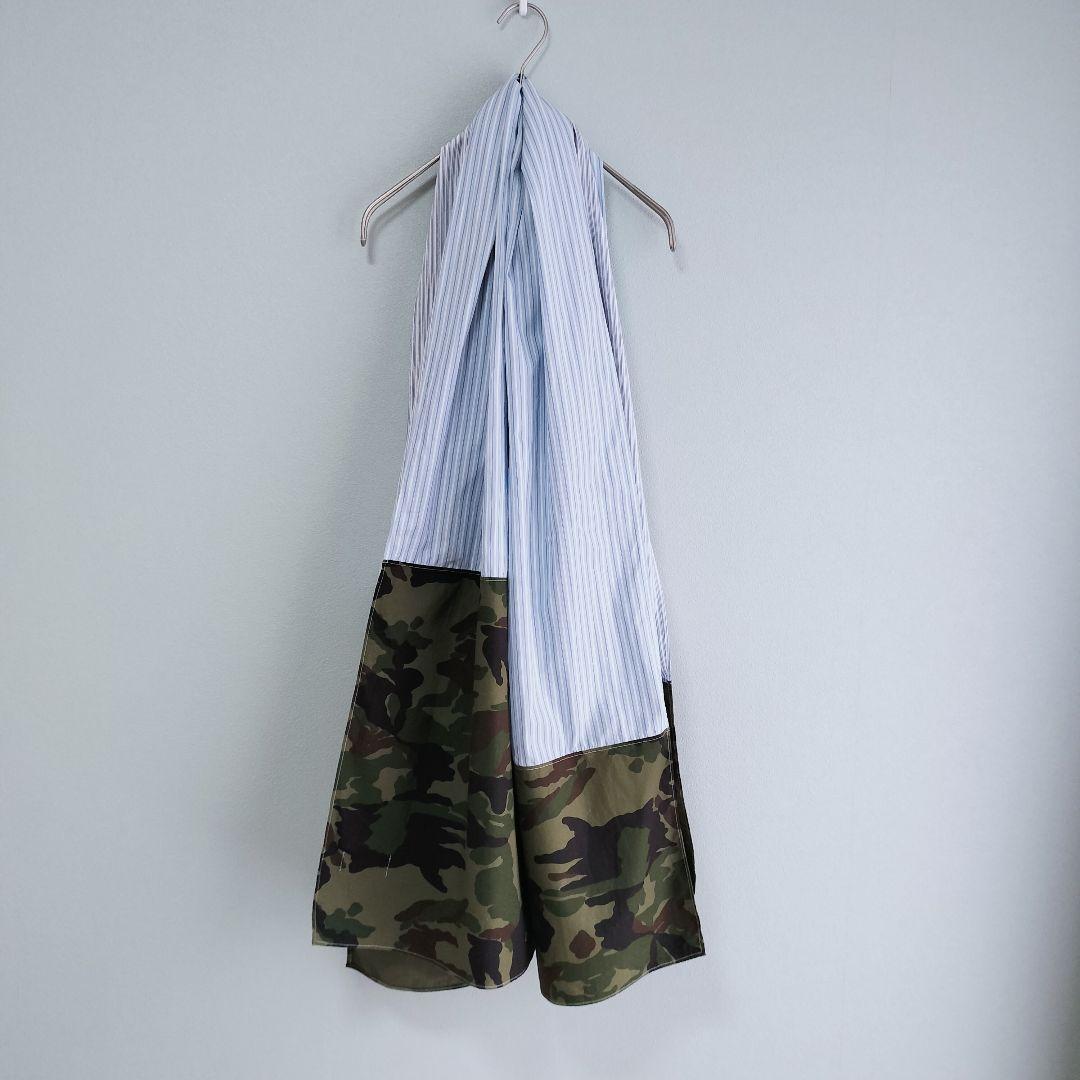 【美品】COMME des GARCONS SHIRT 大判ストール ストライプ
