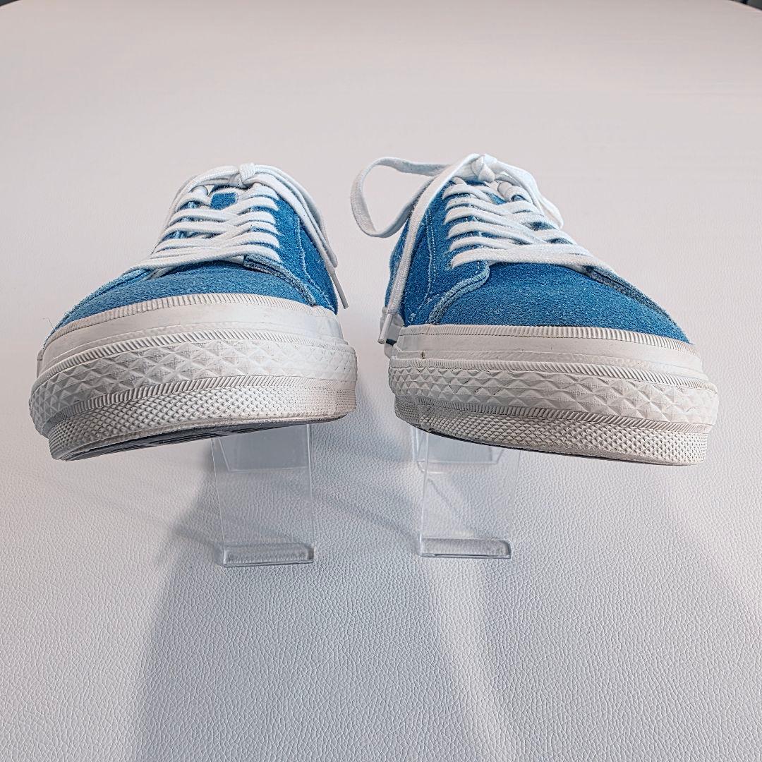 CONVERSE ワンスター スエード スニーカー ブルー 7.5