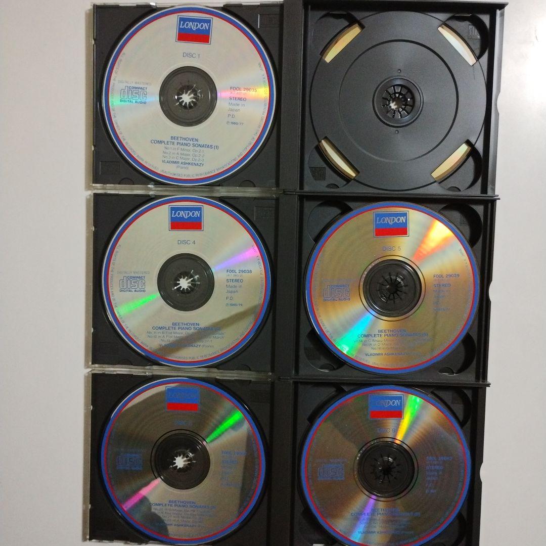 ベートーヴェン ピアノ・ソナタ 第1~32番　アシュケナージ 　CD11枚