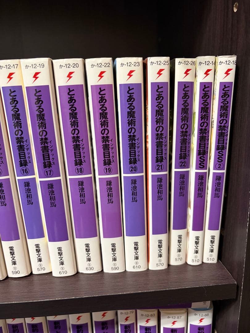 とある魔術の禁書目録 旧約全巻+新約22巻まで+SS1.2