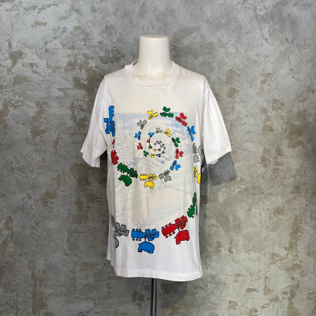 希少 グレイトフル デッド ビンテージ Tシャツ 両面と裏返しプリント