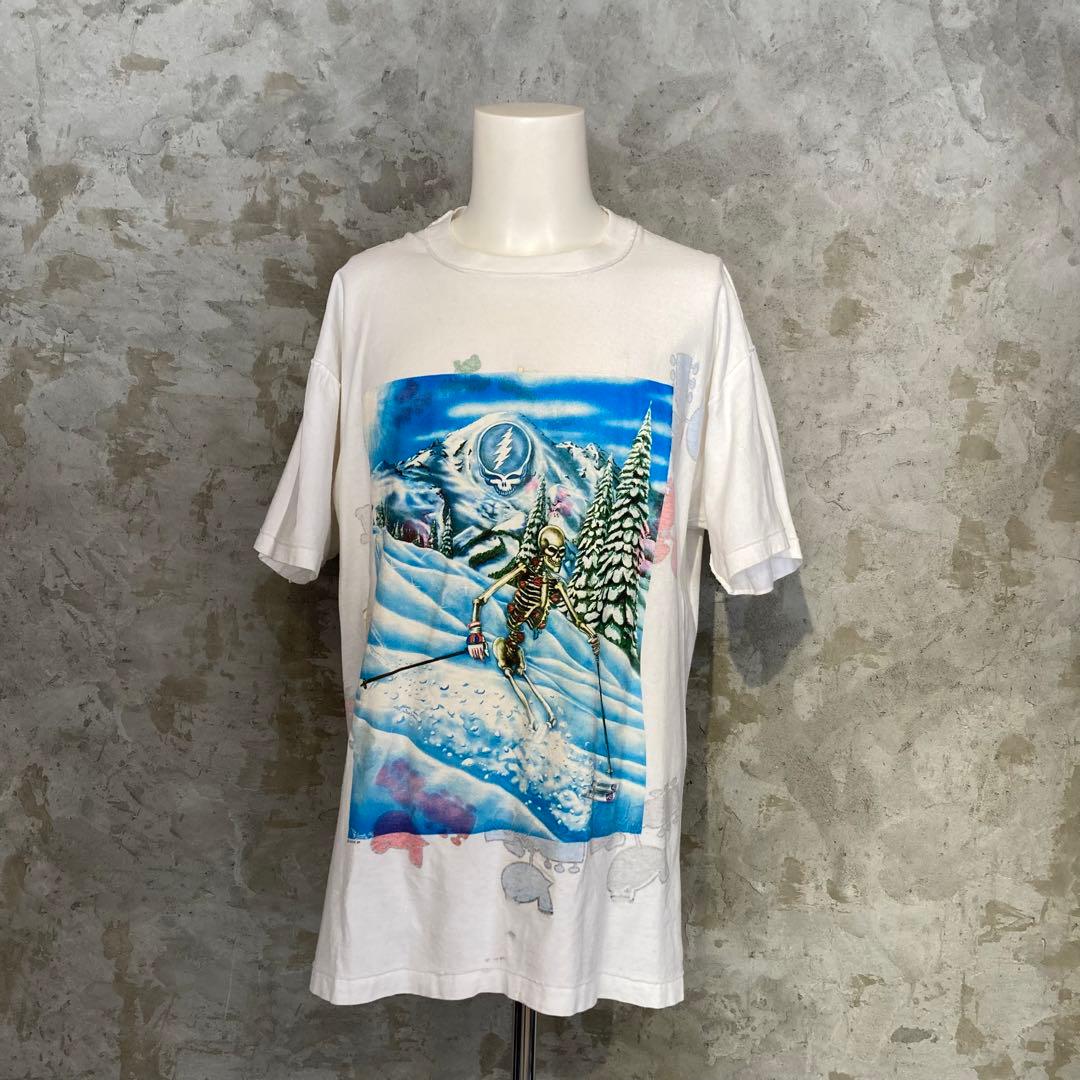 希少 グレイトフル デッド ビンテージ Tシャツ 両面と裏返しプリント