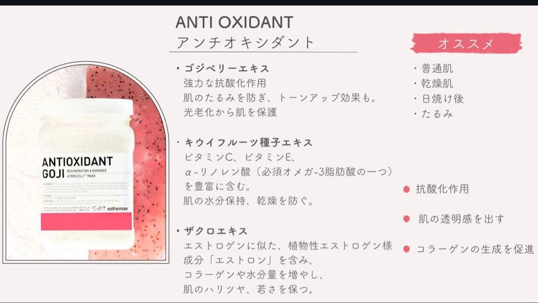 ハイドロジェリーマスク パック【ゴジベリー】