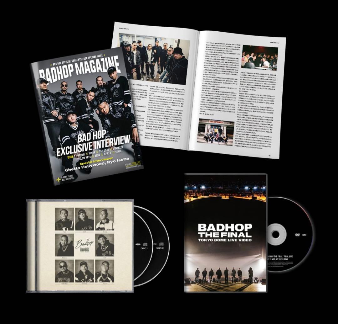 BAD HOP THE LAST EDITION LIMITED SETシャツ付
