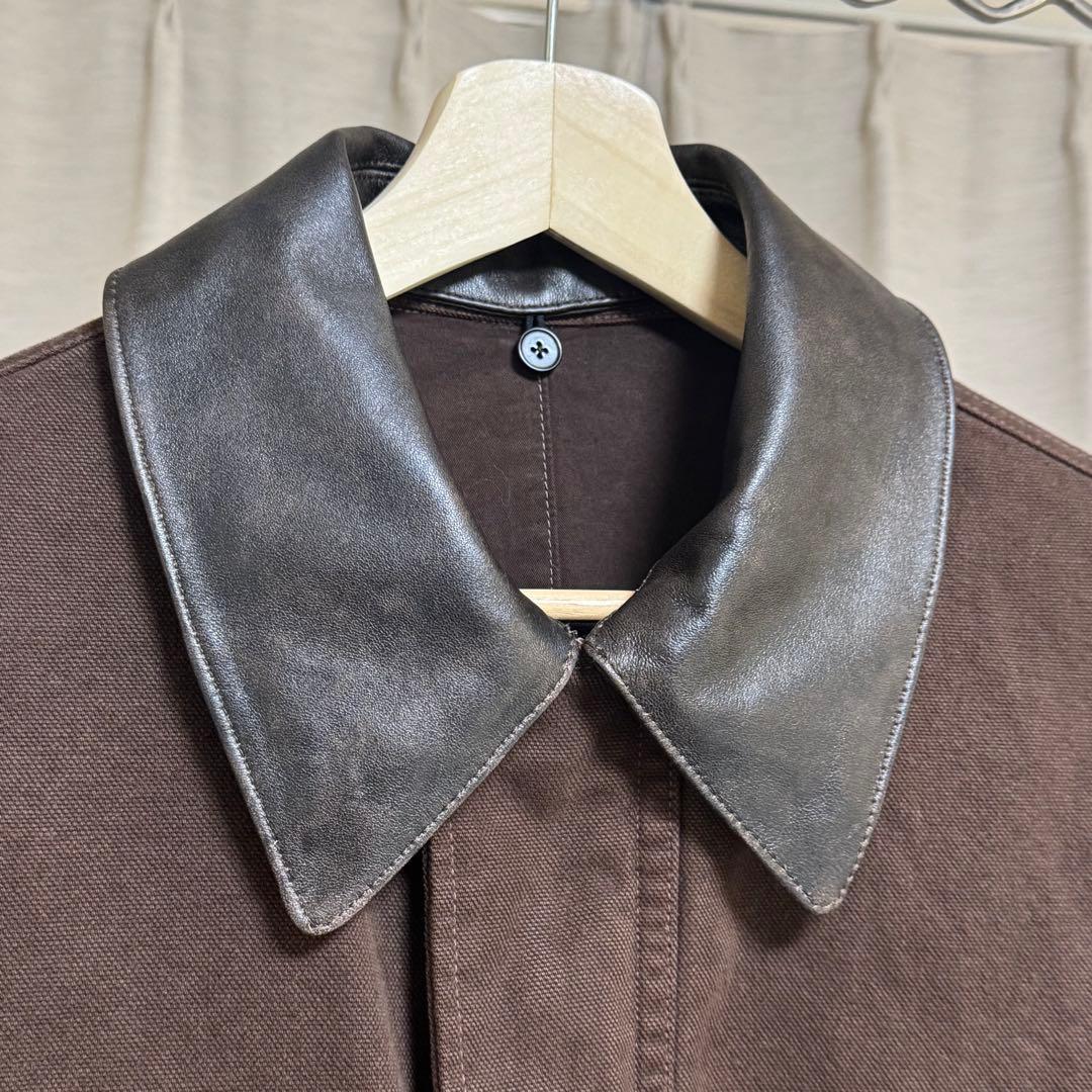 H BEAUTY&YOUTH ＜H＞グラデーション OX カバーオール サイズS