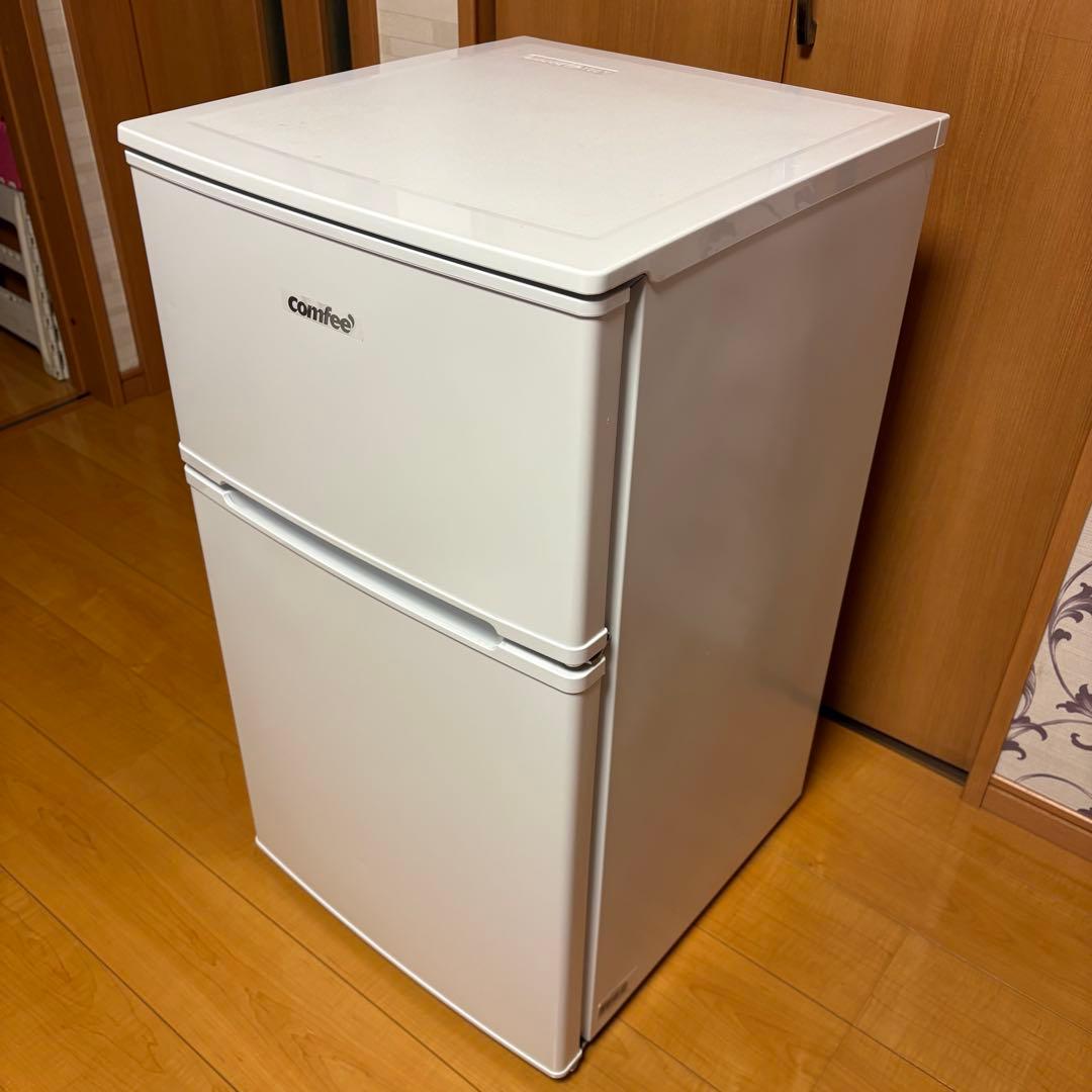 【東京23区内送料無料】comfee 冷蔵庫90L✨2024年製✨ホワイト