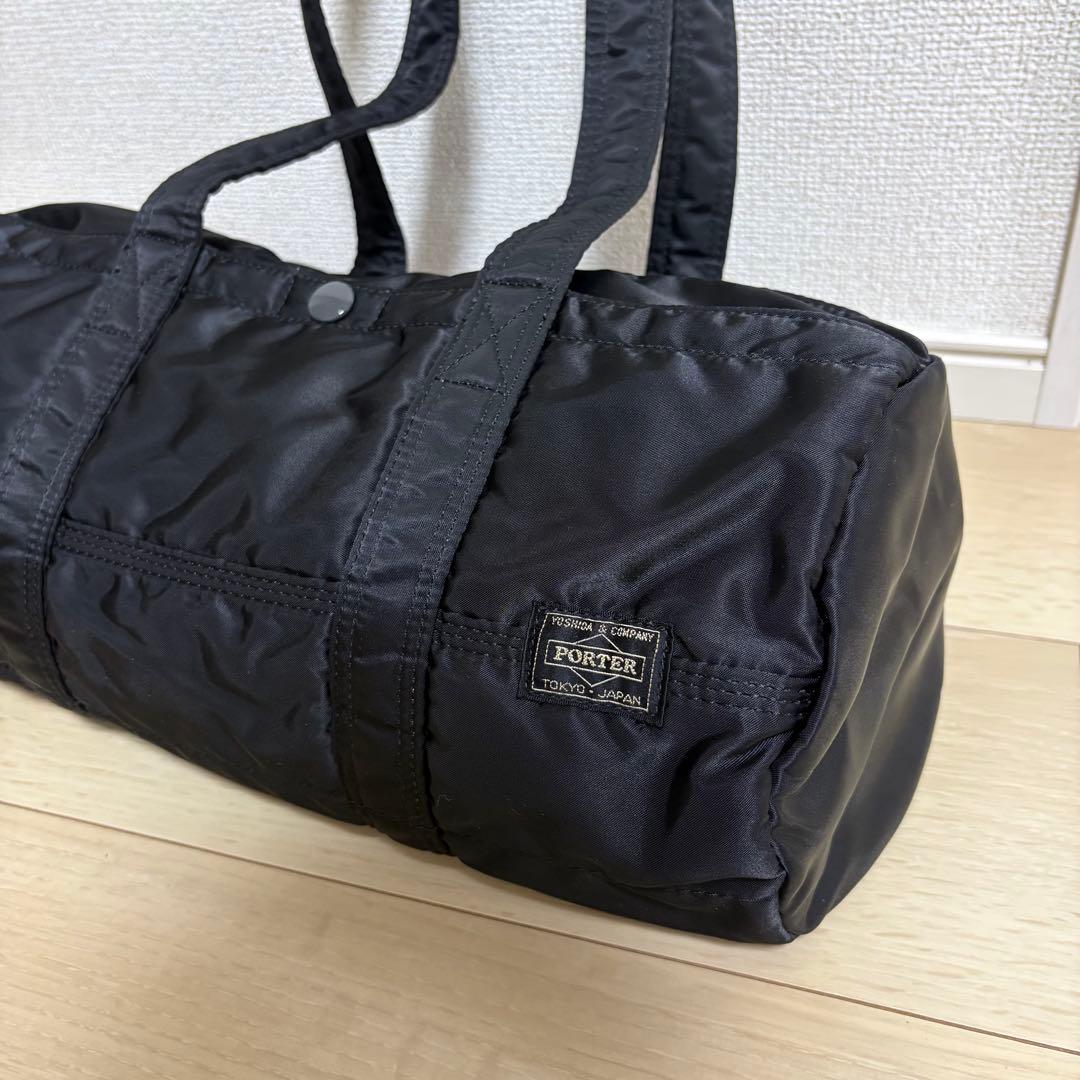 美品！PORTER ポーター タンカー ダッフルバッグ ボストンバッグ 黒　L