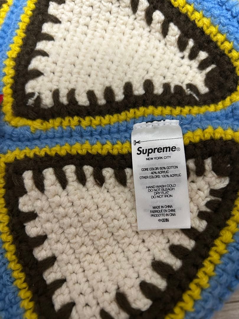 Supreme 23SS Crochet Edge Hat ニット ハット